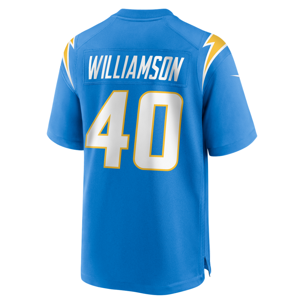 Los Angeles Chargers Kendall Williamson Nike Powder Blue Team Game Jersey