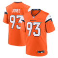 Denver Broncos D.J. Jones Nike Orange Team Game Jersey