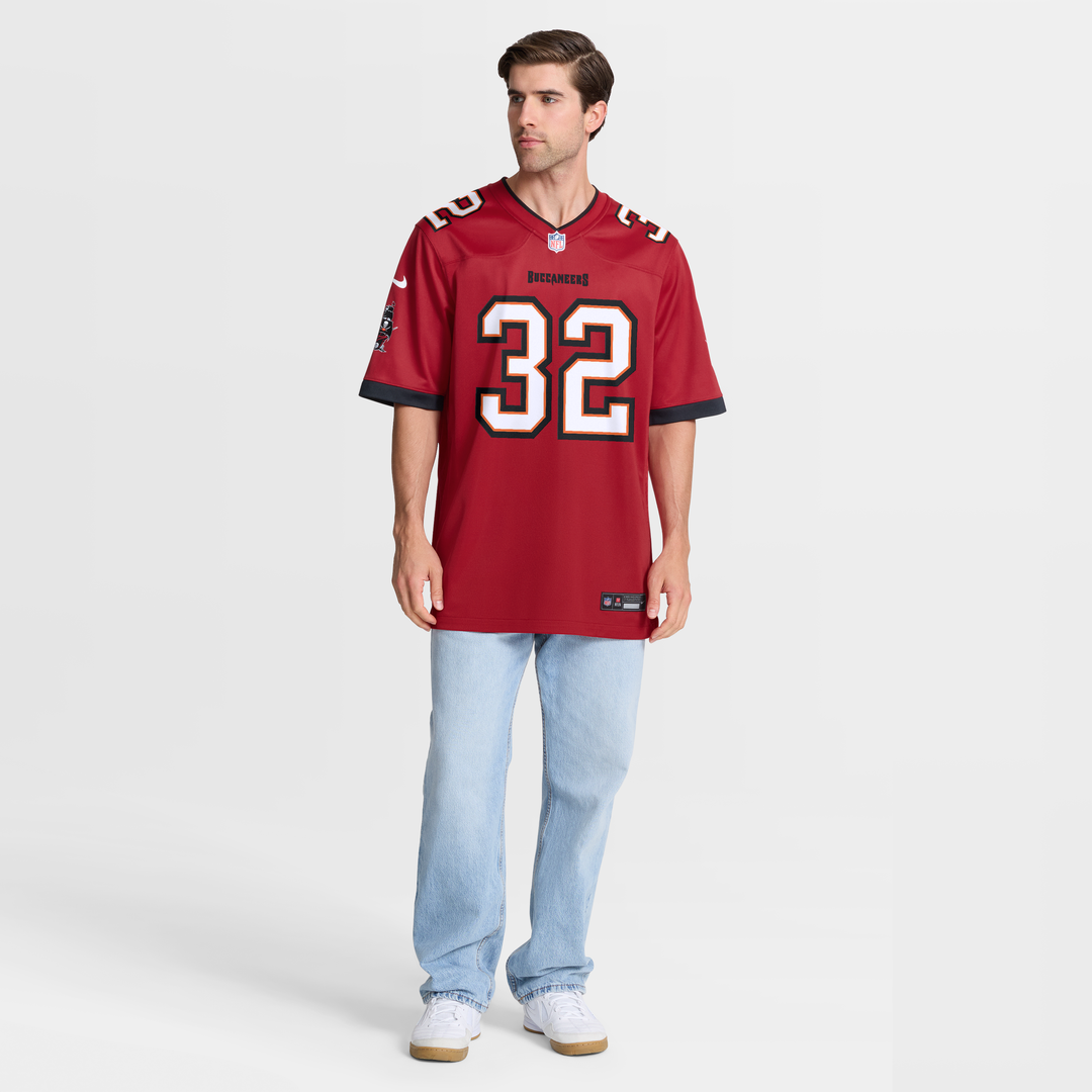 Tampa Bay Buccaneers James Wilder Nike Red Game Retired Player Jersey