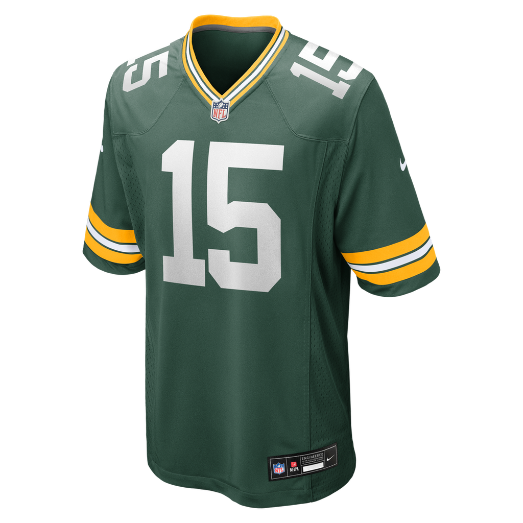 Green Bay Packers Bart Starr Nike Green Game Retired Player Jersey