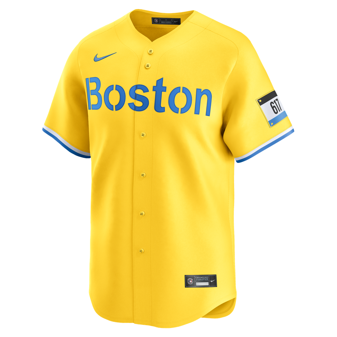 Boston Red Sox Nike Gold City Connect Limited Jersey
