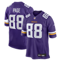 Minnesota Vikings Alan Page Nike Purple Game Retired Player Jersey