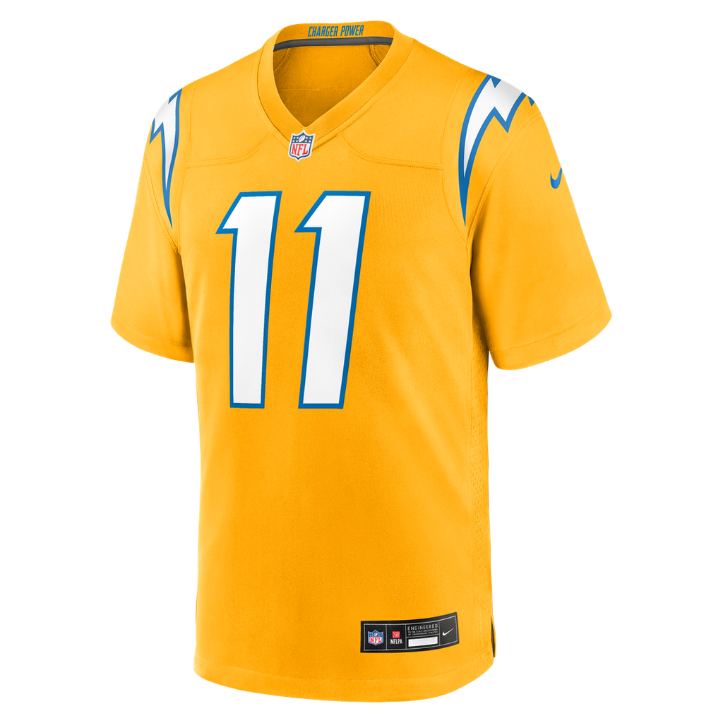 Los Angeles Chargers Cameron Dicker Nike Gold Alternate Game Jersey