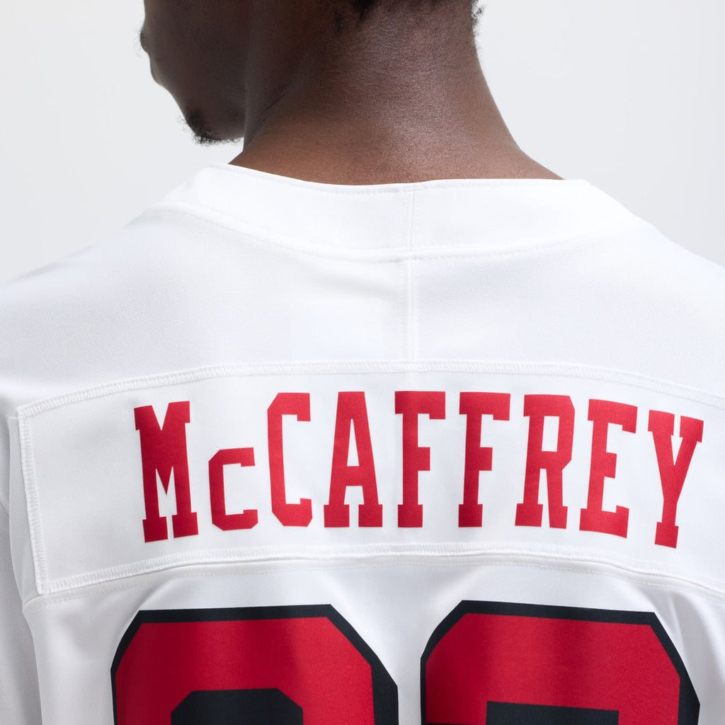 San Francisco 49ers Christian McCaffrey Nike White Vapor F.U.S.E. Limited 2nd Alternate Jersey