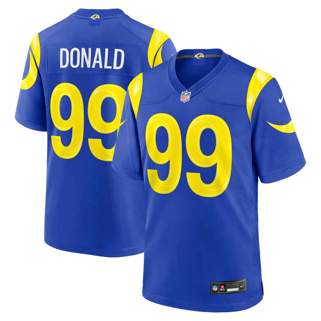 Los Angeles Rams Aaron Donald Nike White Game Jersey