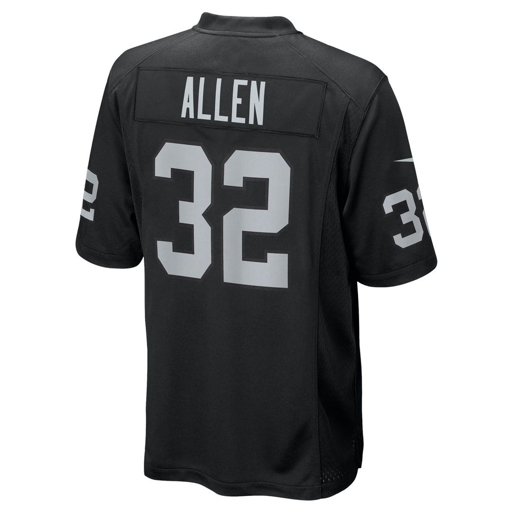 Las Vegas Raiders Marcus Allen Nike Black Game Retired Player Jersey