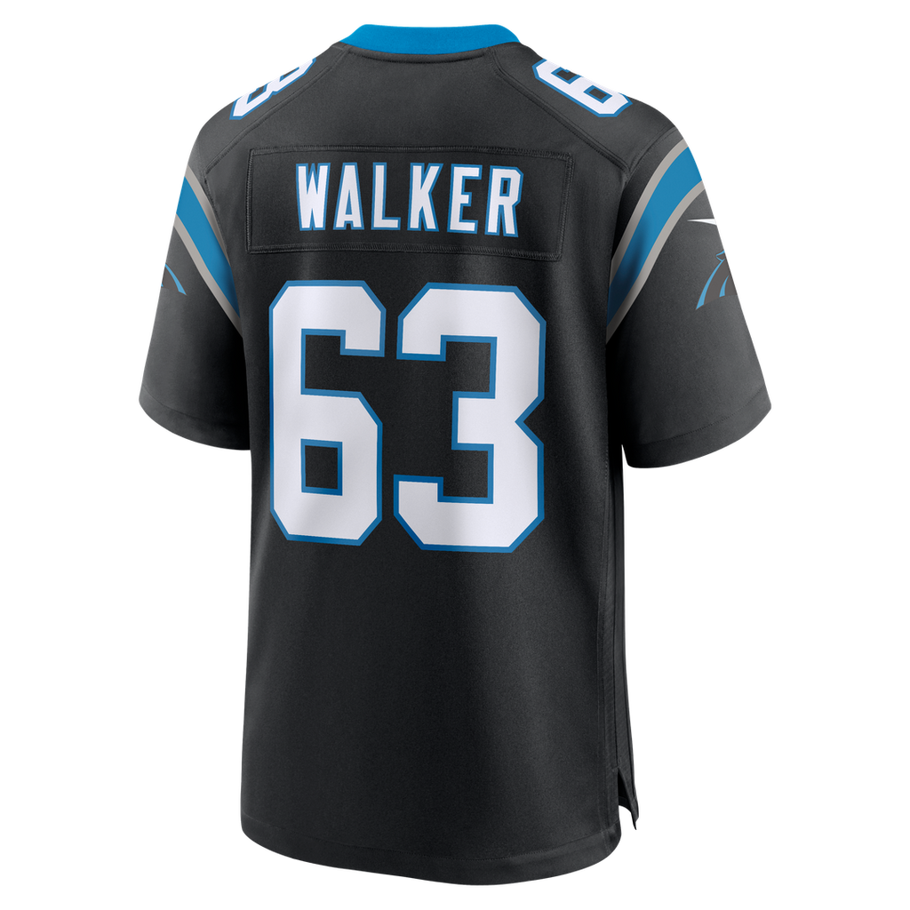 Carolina Panthers Rasheed Walker Nike Black Team Game Jersey