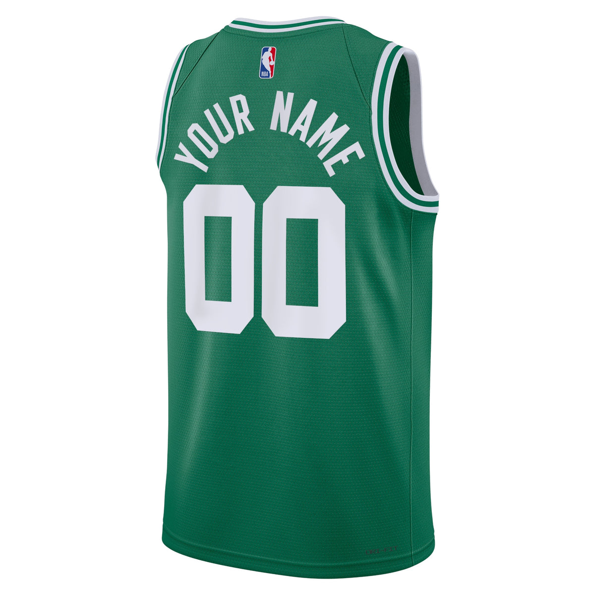 Boston Celtics Nike Icon Edition Swingman Jersey - Kelly Green - Custom - Unisex