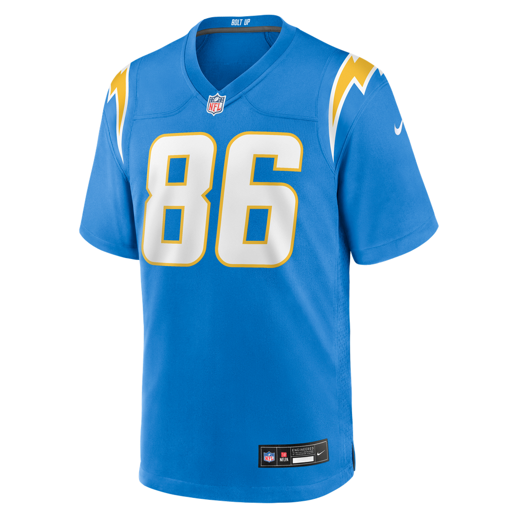 Los Angeles Chargers Oronde Gadsden Nike Navy Alternate 2 Super Chargers Game Jersey