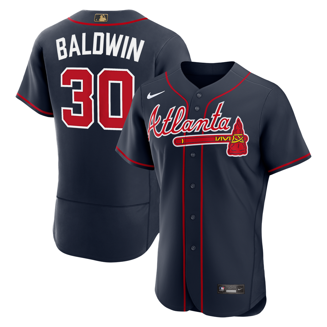 Atlanta Braves Drake Baldwin Nike Red MLB Awards Authentic Jersey