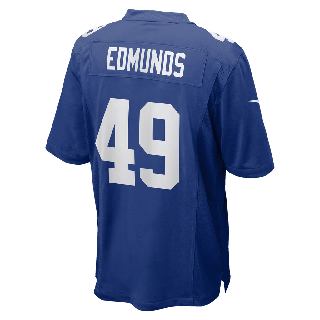 New York Giants Tremaine Edmunds Nike Royal Team Game Jersey