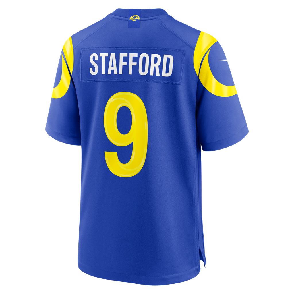 Los Angeles Rams Matthew Stafford Nike Royal Team Game Player Jersey