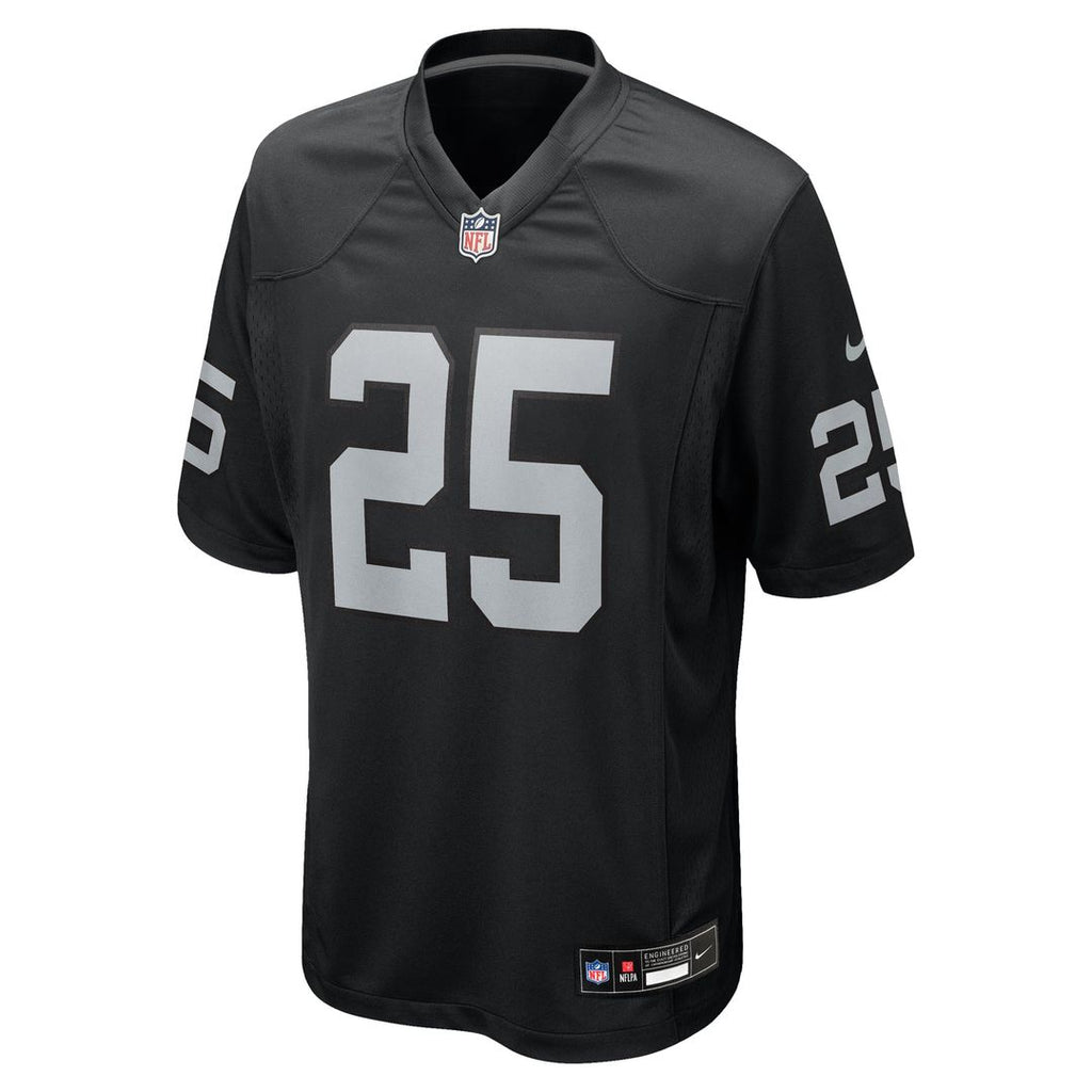 Las Vegas Raiders Fred Biletnikoff Nike Black Game Retired Player Jersey