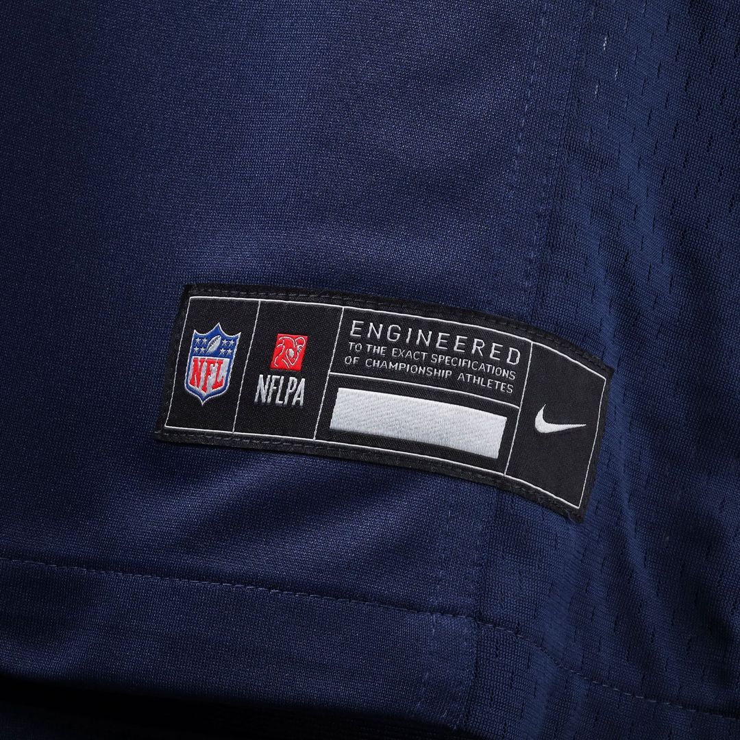 Seattle Seahawks Bryce Cabeldue Nike College Navy Team Game Jersey