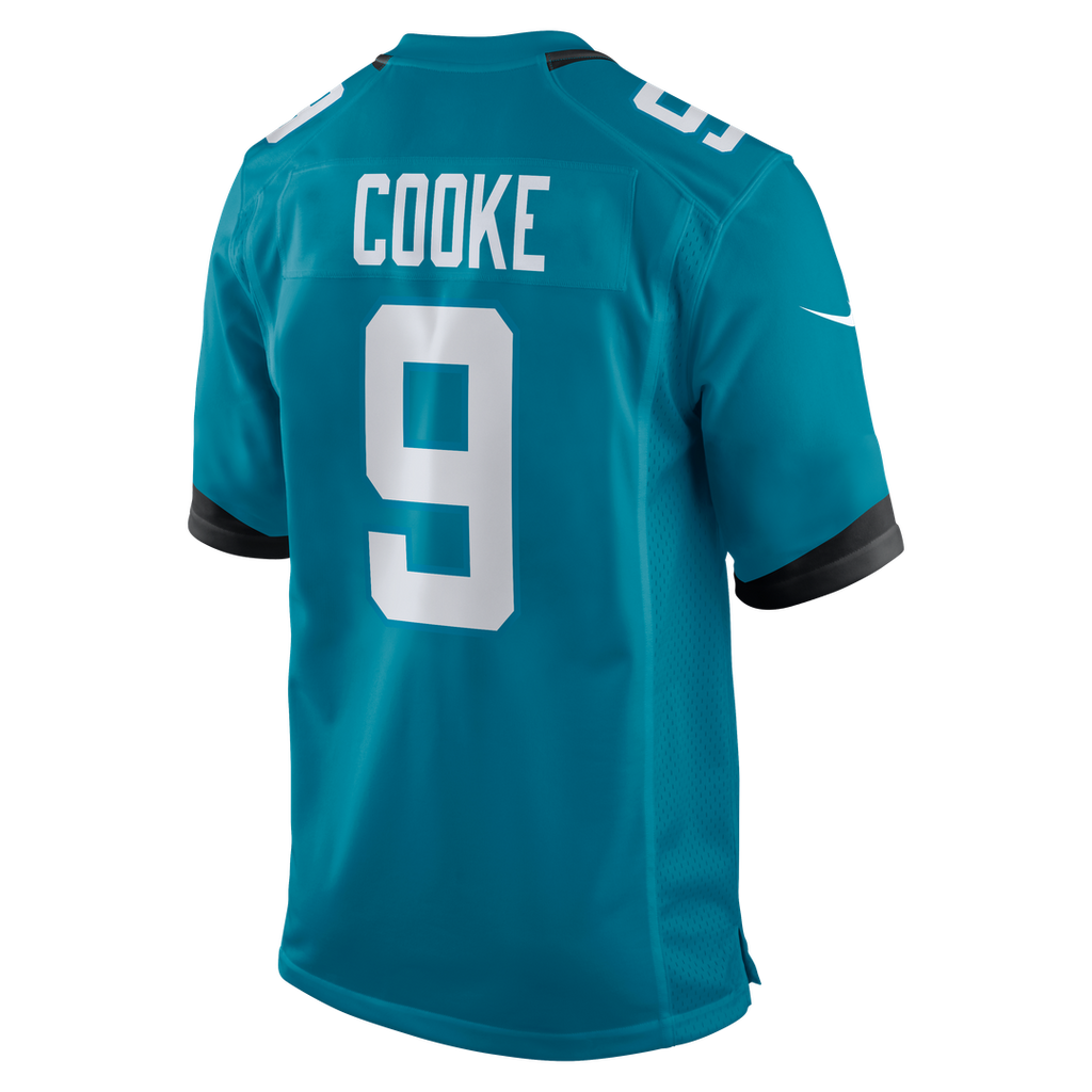 Jacksonville Jaguars Logan Cooke Nike Black Game Jersey
