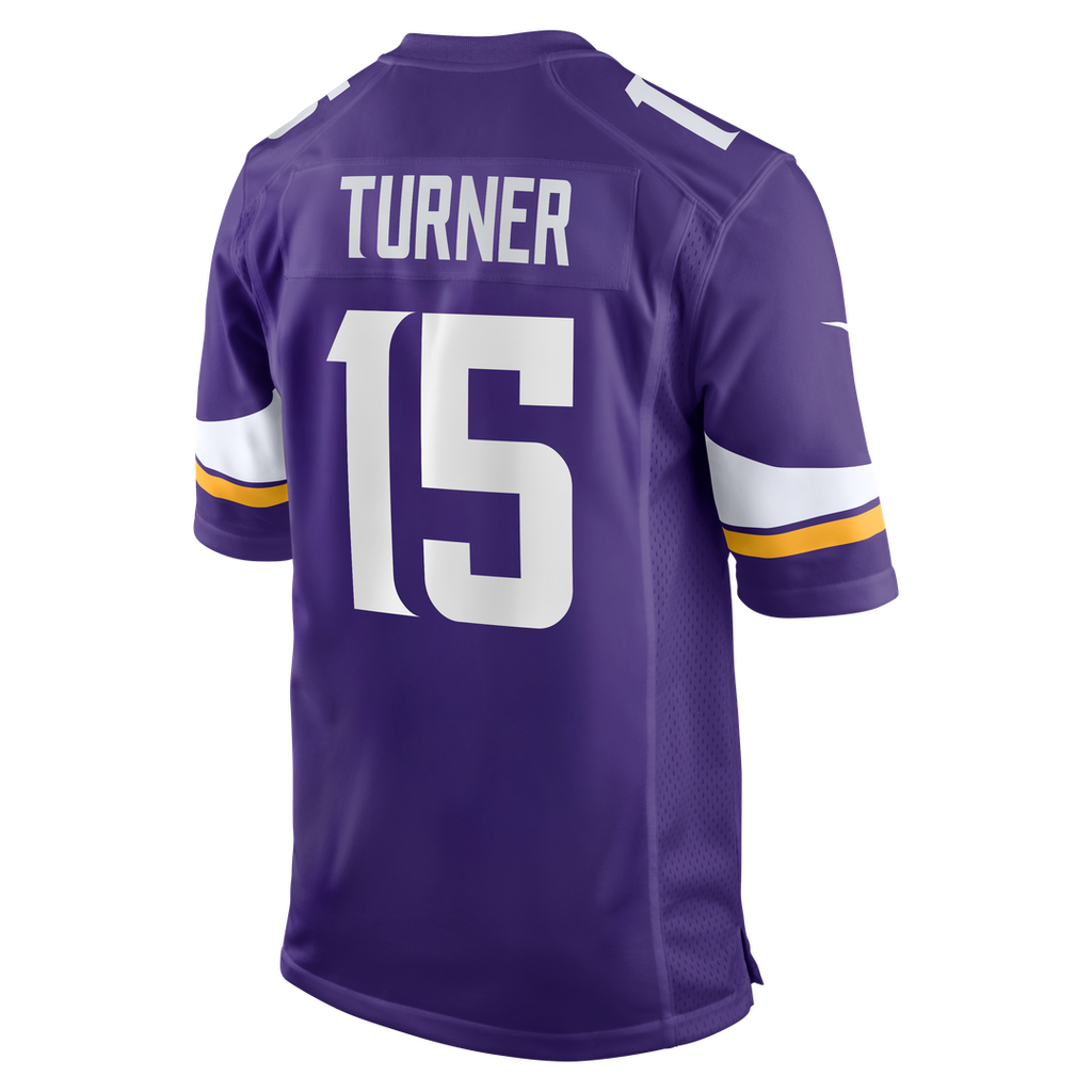 Minnesota Vikings Dallas Turner Nike Purple Game Jersey