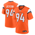 Denver Broncos Jordan Jackson Nike Orange Team Game Jersey