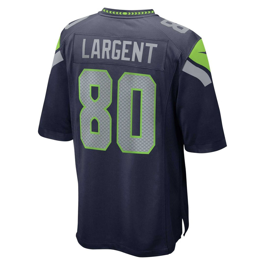 Seattle Seahawks Steve Largent Nike College Navy Retired Player Game Jersey