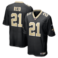 New Orleans Saints Justin Reid Nike Black Team Game Jersey
