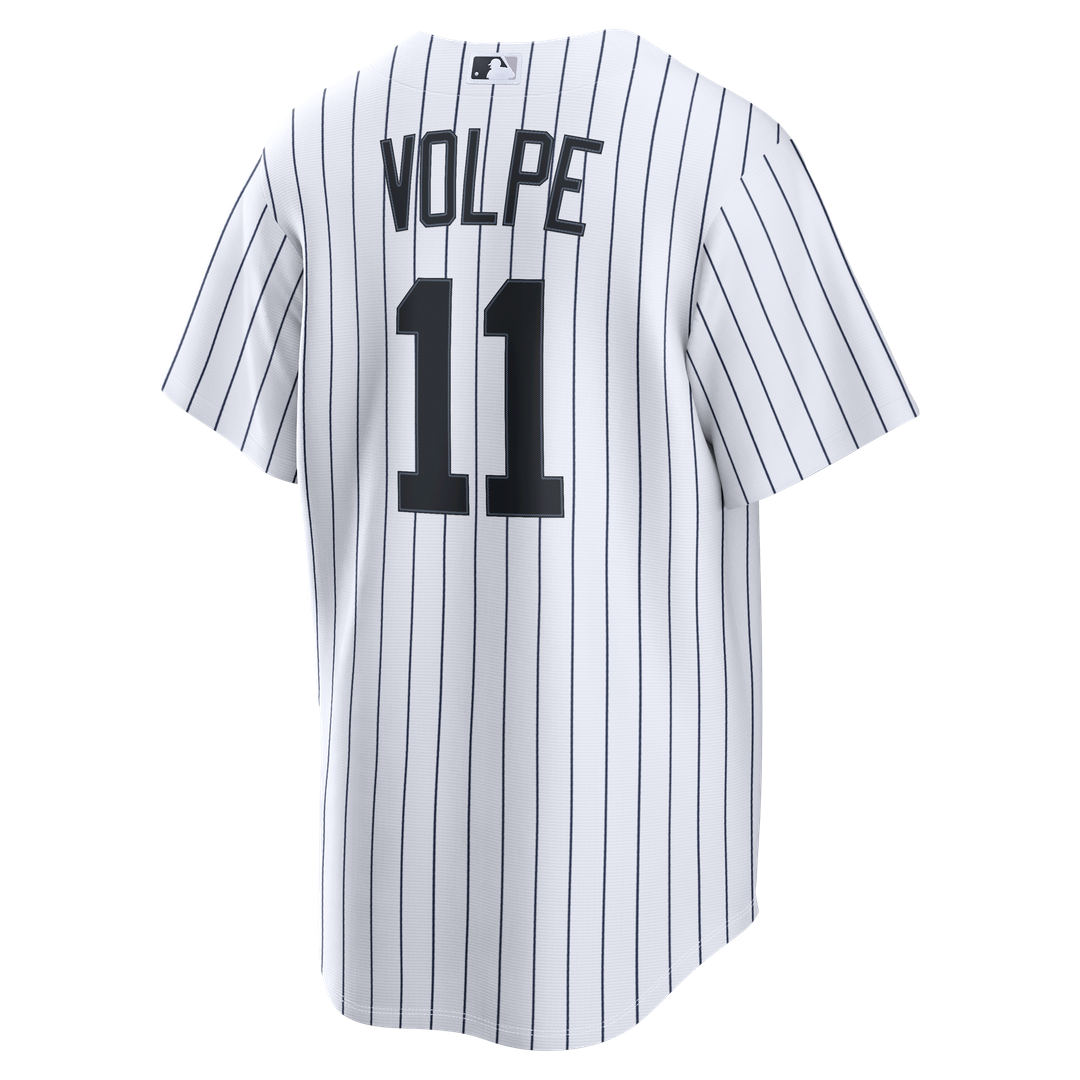 New York Yankees Anthony Volpe Nike White Home Replica Jersey
