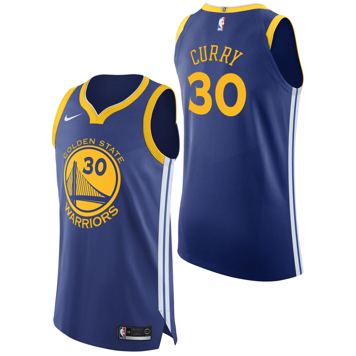 Golden State Warriors Nike Icon Authentic Jersey - Stephen Curry