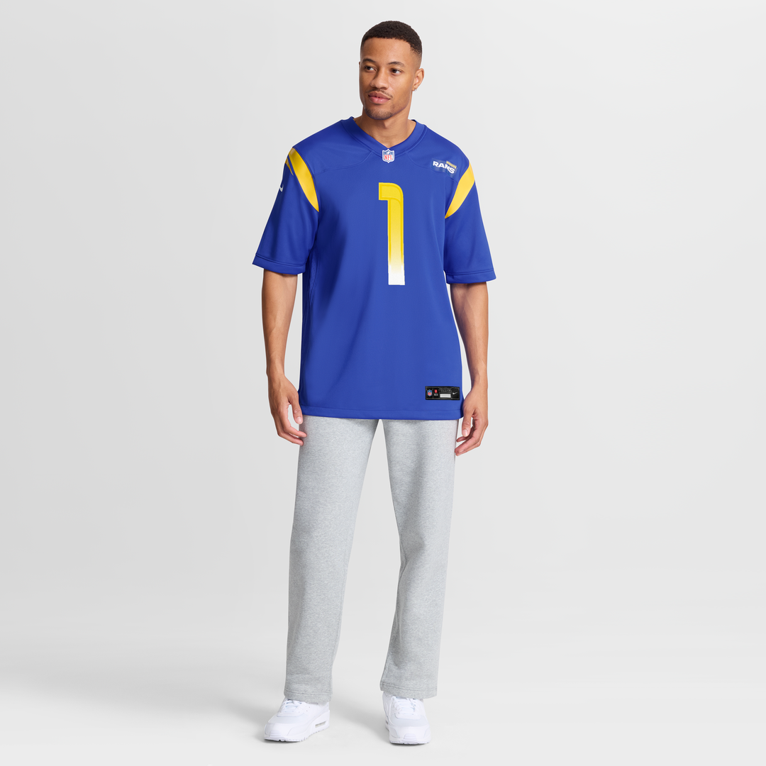 Los Angeles Rams Emmanuel Forbes Jr. Nike Royal Team Game Jersey