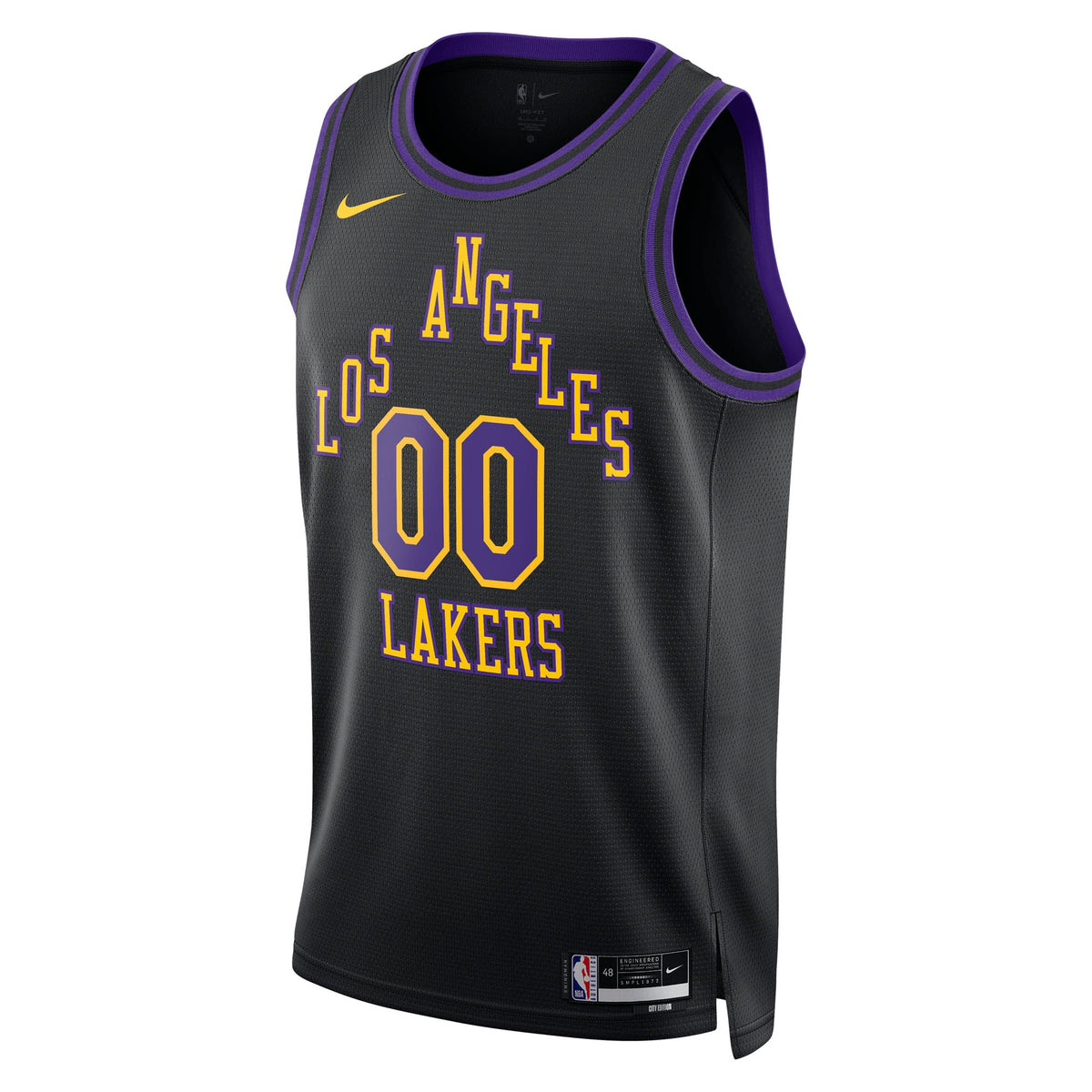 Nike Los Angeles Lakers 2025/26 City Edition Swingman Jersey - Custom - Unisex