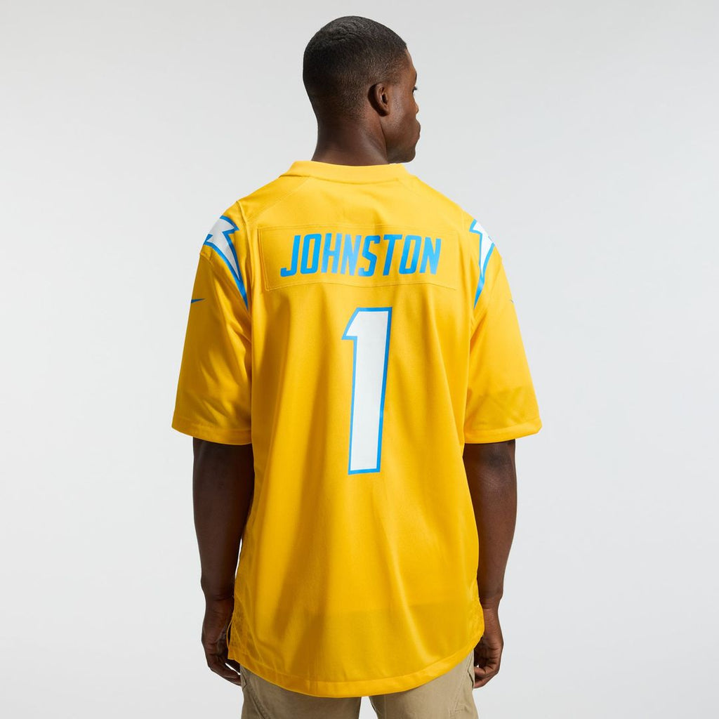 Los Angeles Chargers Quentin Johnston Nike Powder Blue Game Player Jersey
