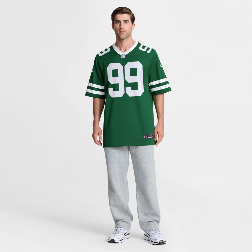New York Jets Will McDonald IV Nike Legacy Black Alternate Game Jersey