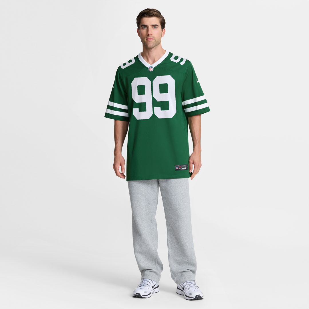New York Jets Will McDonald IV Nike Legacy Black Alternate Game Jersey