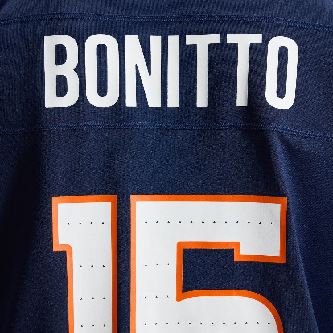 Denver Broncos Nik Bonitto Nike Orange Team Game Jersey