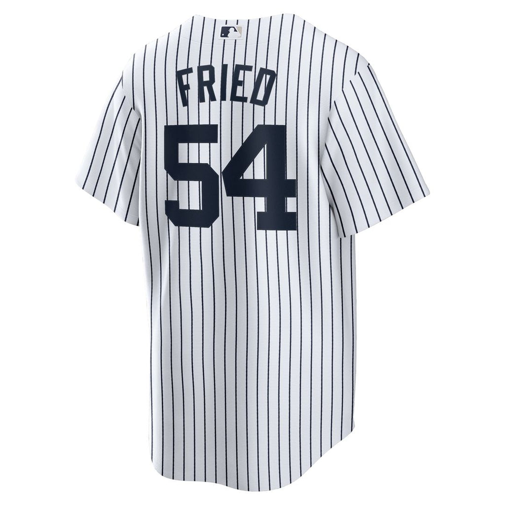 New York Yankees Max Fried Nike White Home Replica Player Jersey