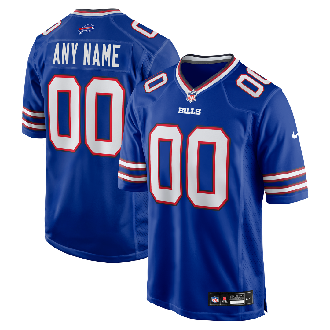 Buffalo Bills Nike Gray Nickel City Custom Game Jersey