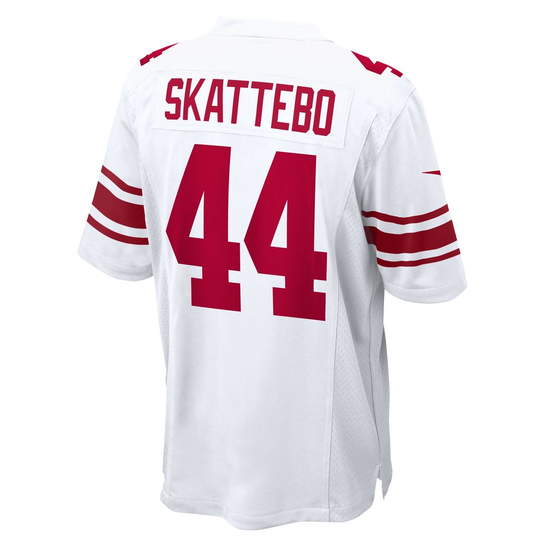New York Giants Cam Skattebo Nike Red Alternate Century Red Game Jersey