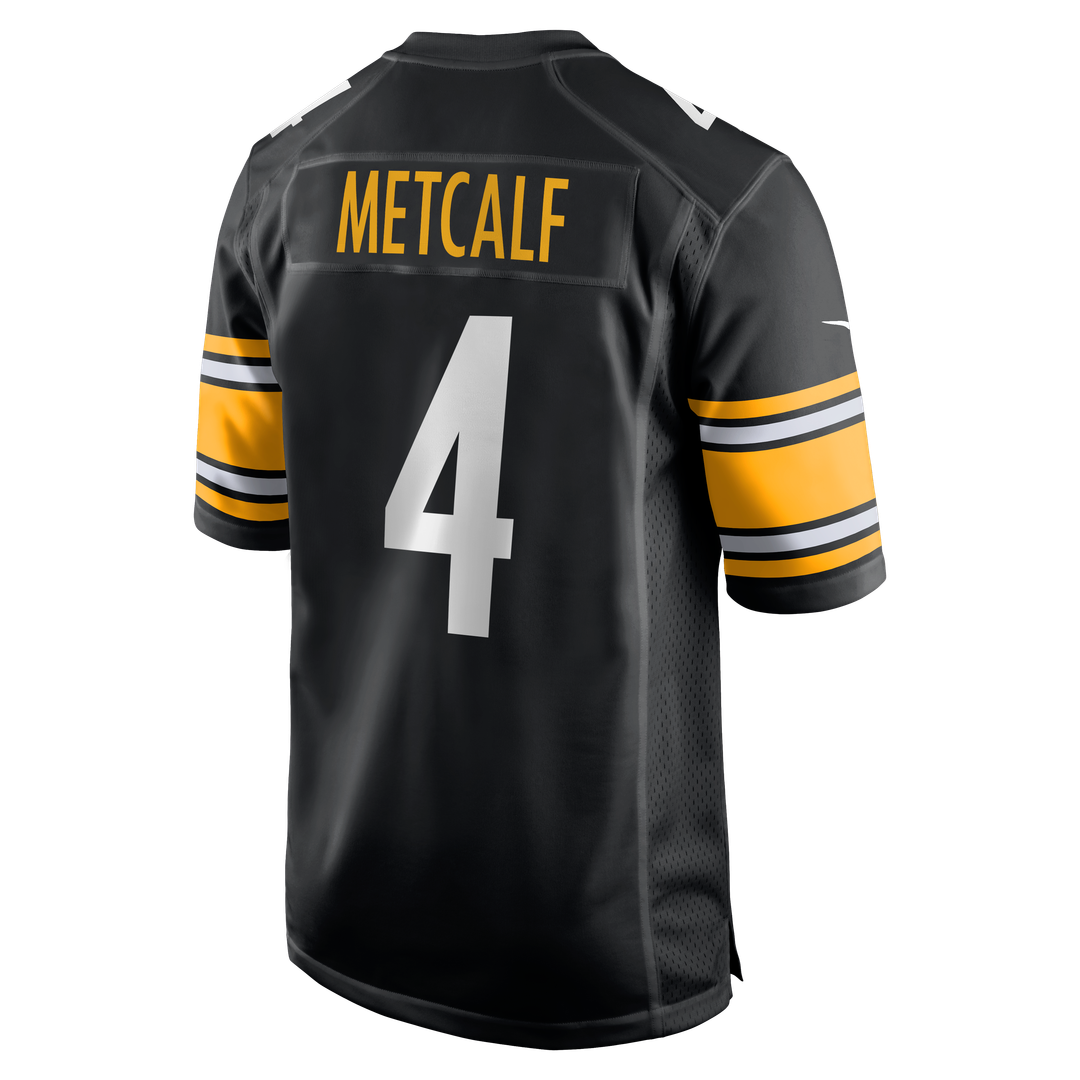 Pittsburgh Steelers DK Metcalf Nike Gold Alternate 1933 Throwback Game Jersey