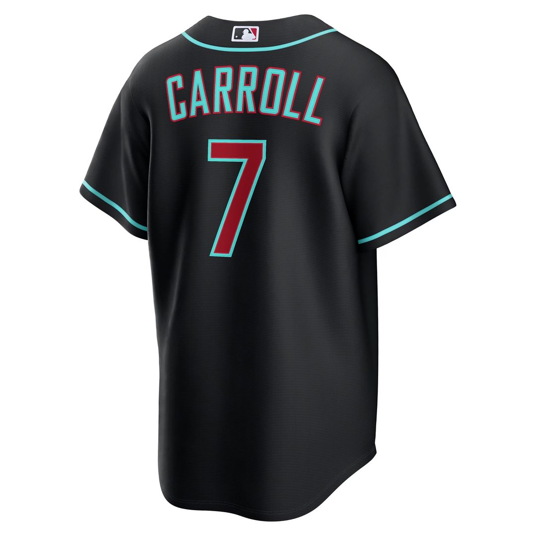 Arizona Diamondbacks Corbin Carroll Nike Crimson Alternate 2 Replica Jersey