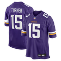 Minnesota Vikings Dallas Turner Nike Purple Game Jersey