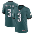 Philadelphia Eagles Nolan Smith Nike Midnight Green Team Game Jersey