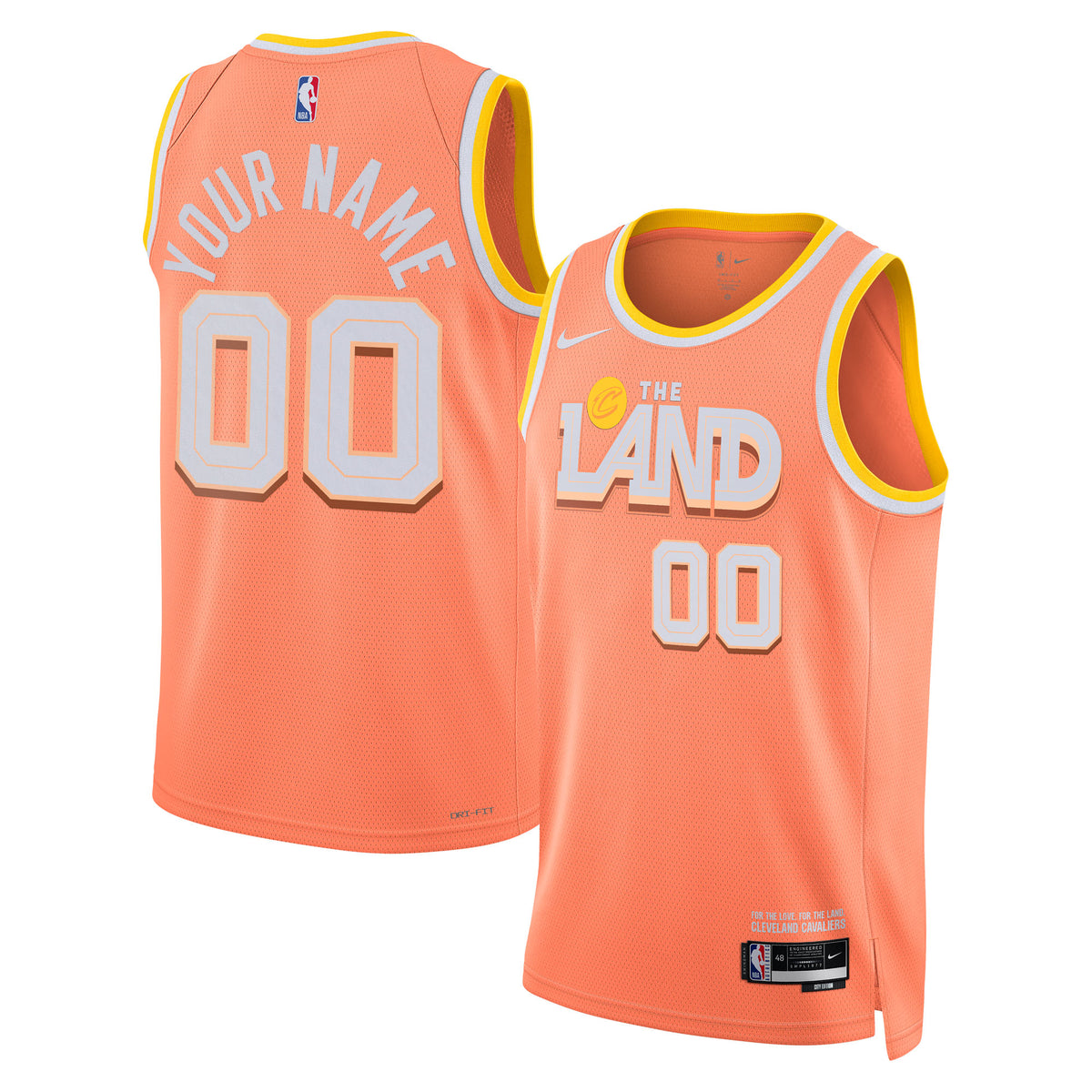 Nike Cleveland Cavaliers 2025/26 City Edition Swingman Jersey - Custom - Unisex