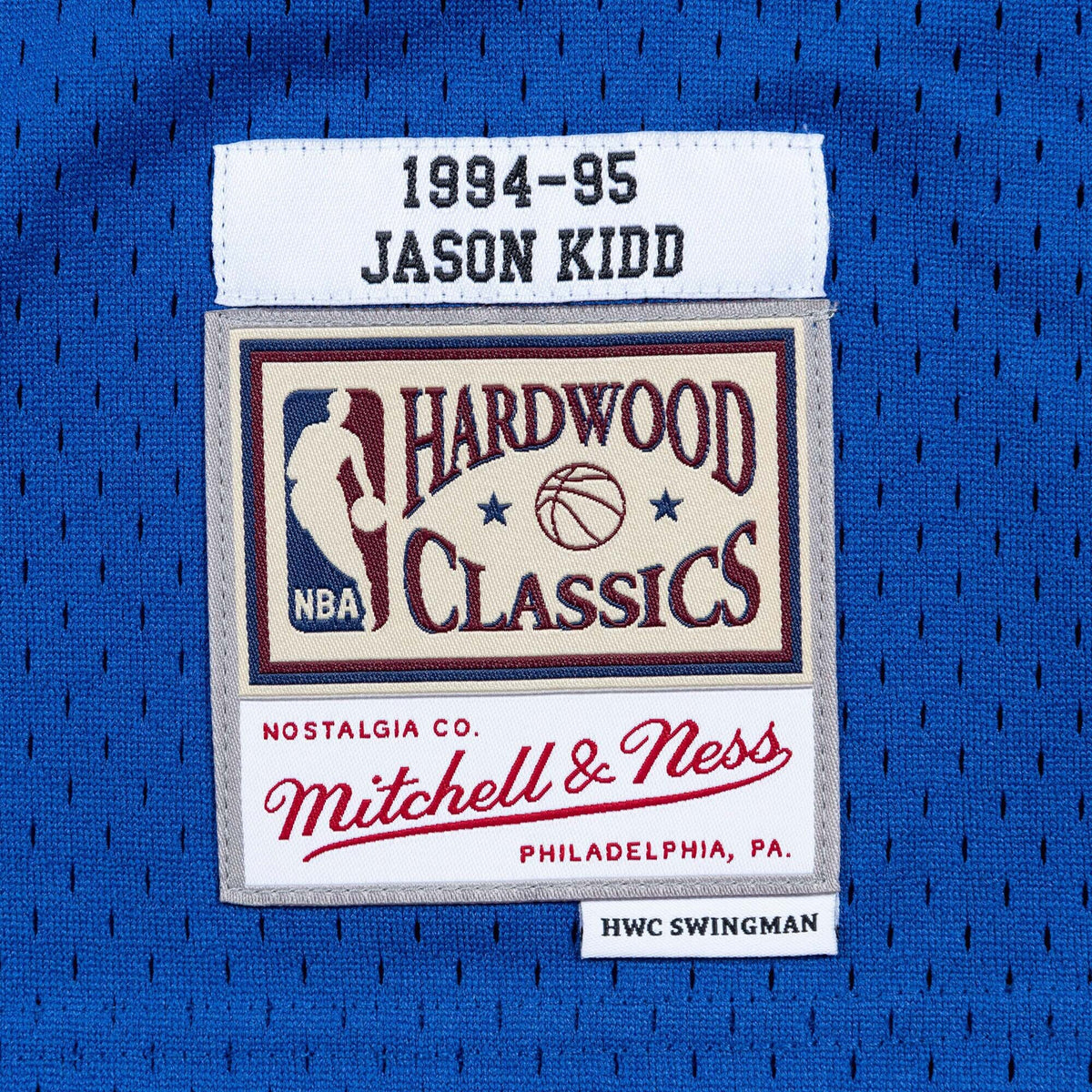 Dallas Mavericks Hardwood Classics Road Jersey By Mitchell & Ness - Jason Kidd