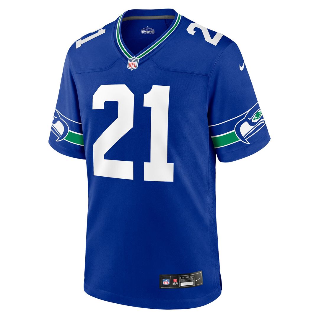 Seattle Seahawks Devon Witherspoon Nike White Game Jersey