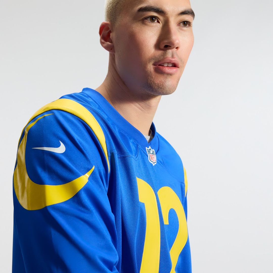 Los Angeles Rams Puka Nacua Nike White White Game Player Jersey