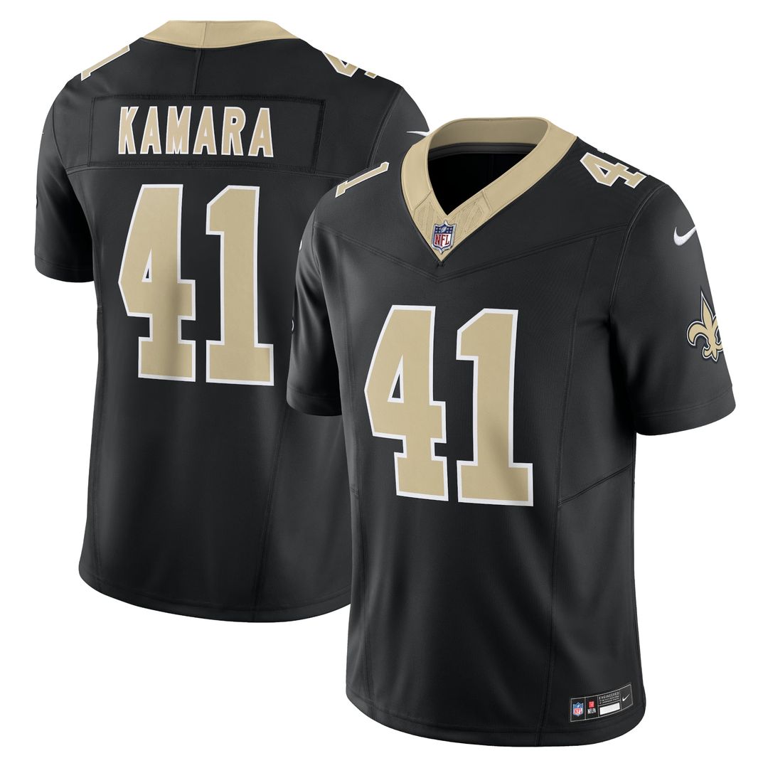 New Orleans Saints Alvin Kamara Nike White Alternate Vapor F.U.S.E. Limited Jersey