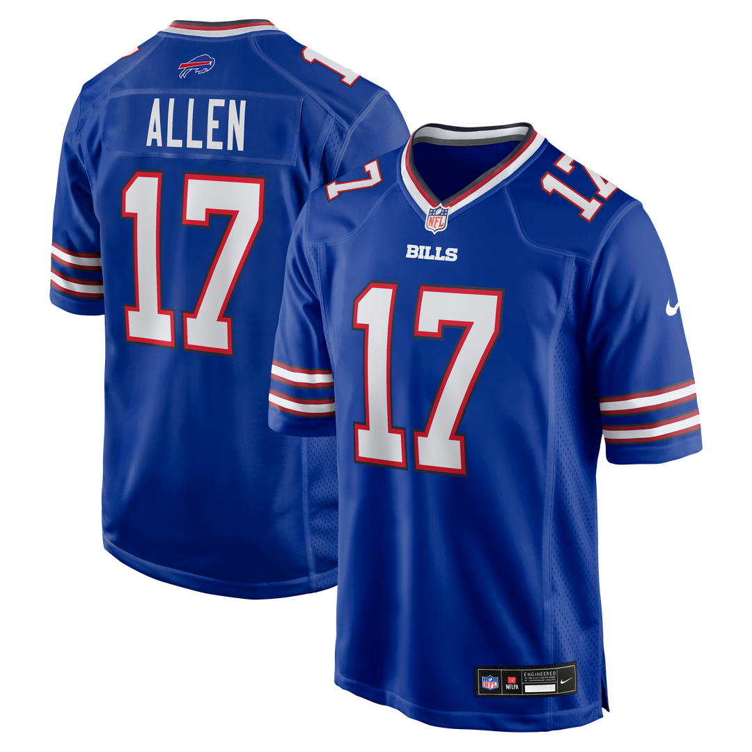 Buffalo Bills Josh Allen Nike White White Game Player Jersey