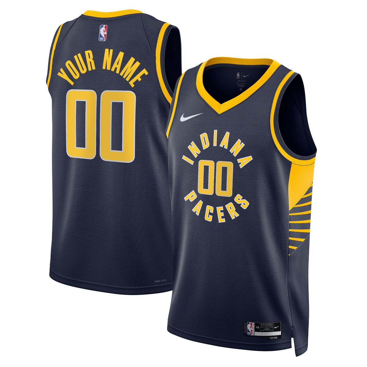 Indiana Pacers Nike Icon Swingman Jersey - Custom - Unisex