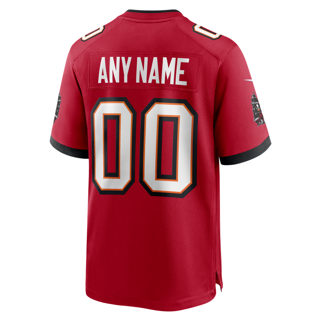 Tampa Bay Buccaneers Nike Pewter Alternate Custom Game Jersey