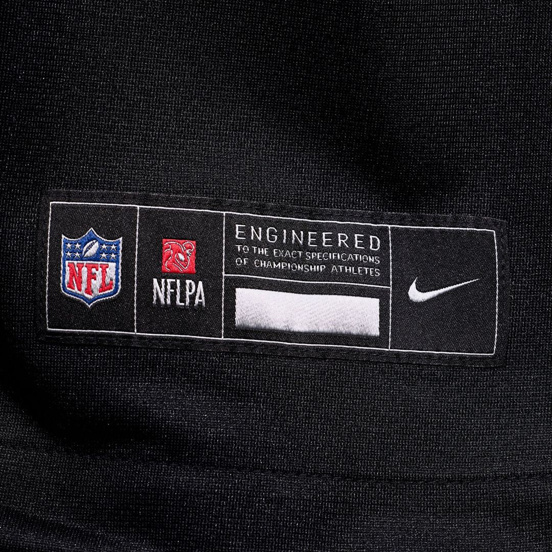 Carolina Panthers Jalen Coker Nike Black Team Game Jersey