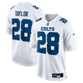 Indianapolis Colts Jonathan Taylor Nike Tundra White Fashion Game Jersey
