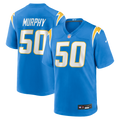 Los Angeles Chargers Caleb Murphy Nike Powder Blue Team Game Jersey
