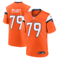 Denver Broncos Matt Peart Nike Orange Team Game Jersey